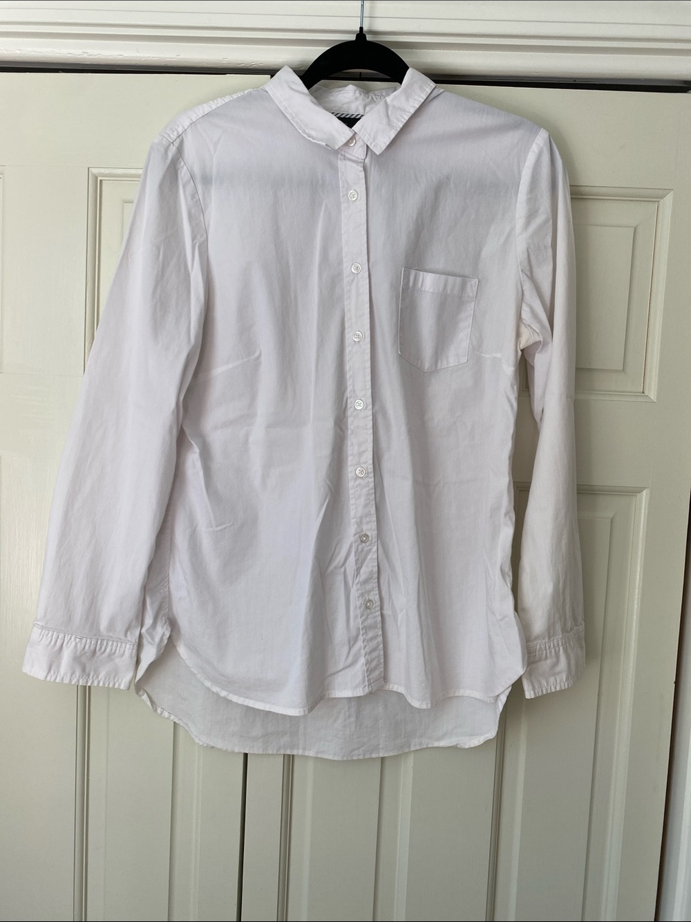 Women’s Classic Cotton White Button Down Dress Shirt